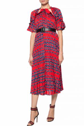 Cut-out pleated dress, zdjęcie 2 Cut-out pleated dress od Self Portrait